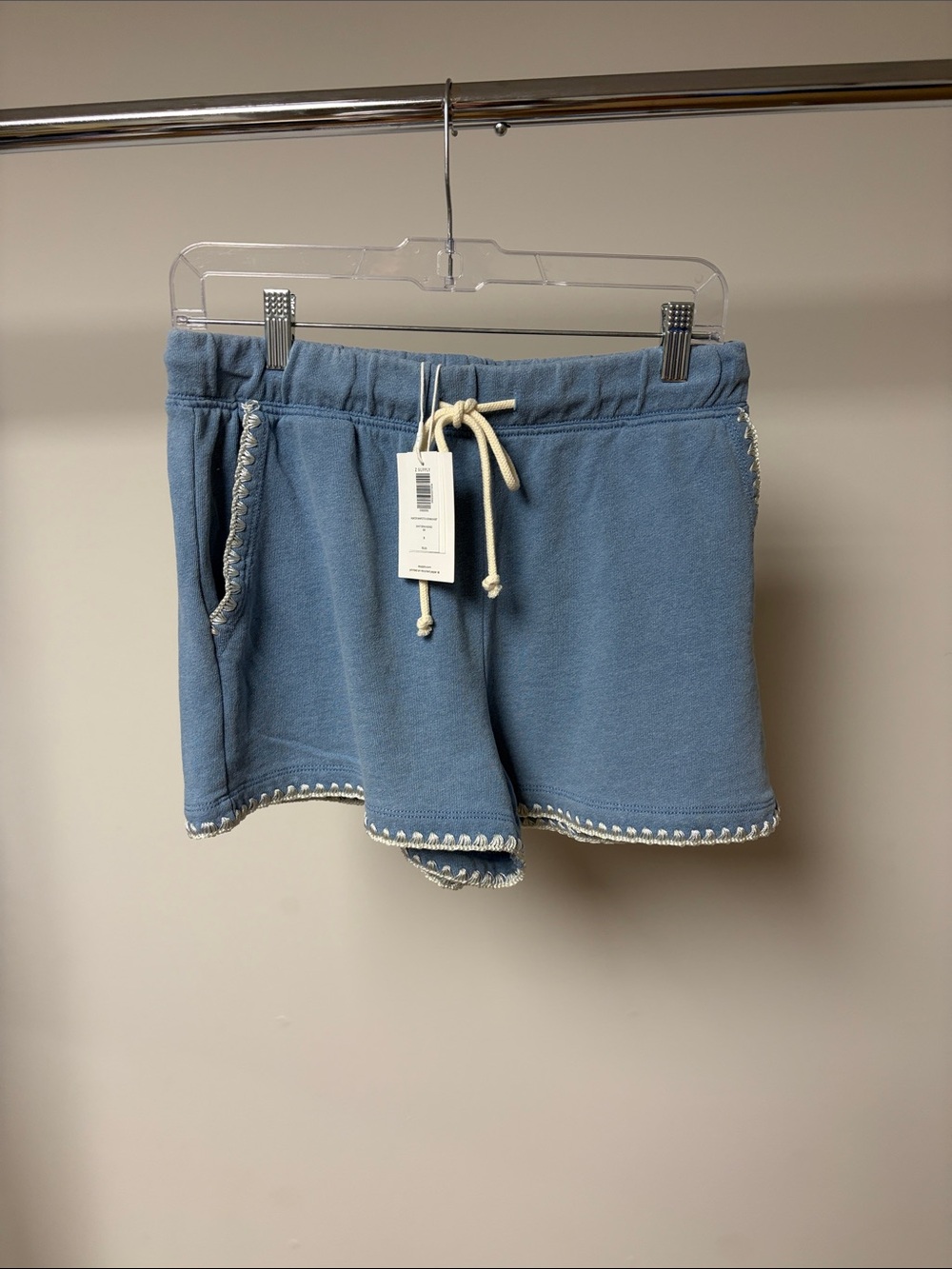 Z supply hunter whipstitch denim short Santorini indigo